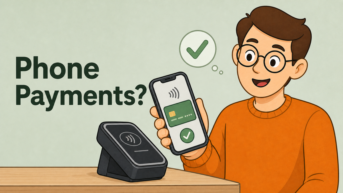 Tech Made Simple illustrated cover for Apple Pay and Google Pay