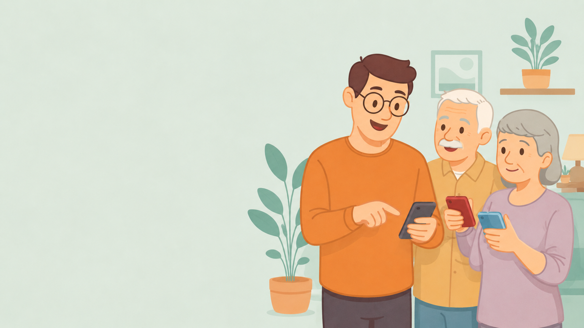 Friendly personal technology support